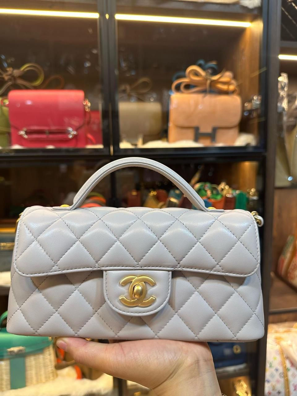 Thumbnail: Chanel Small Flap Bag With Handle