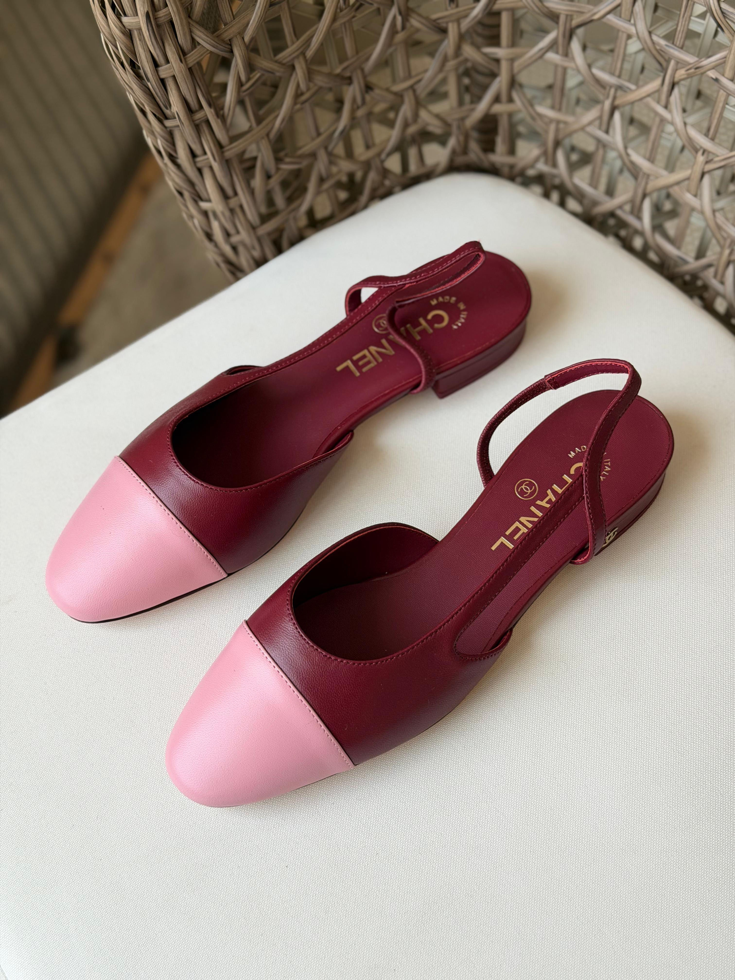 Chanel Flat Slingbacks