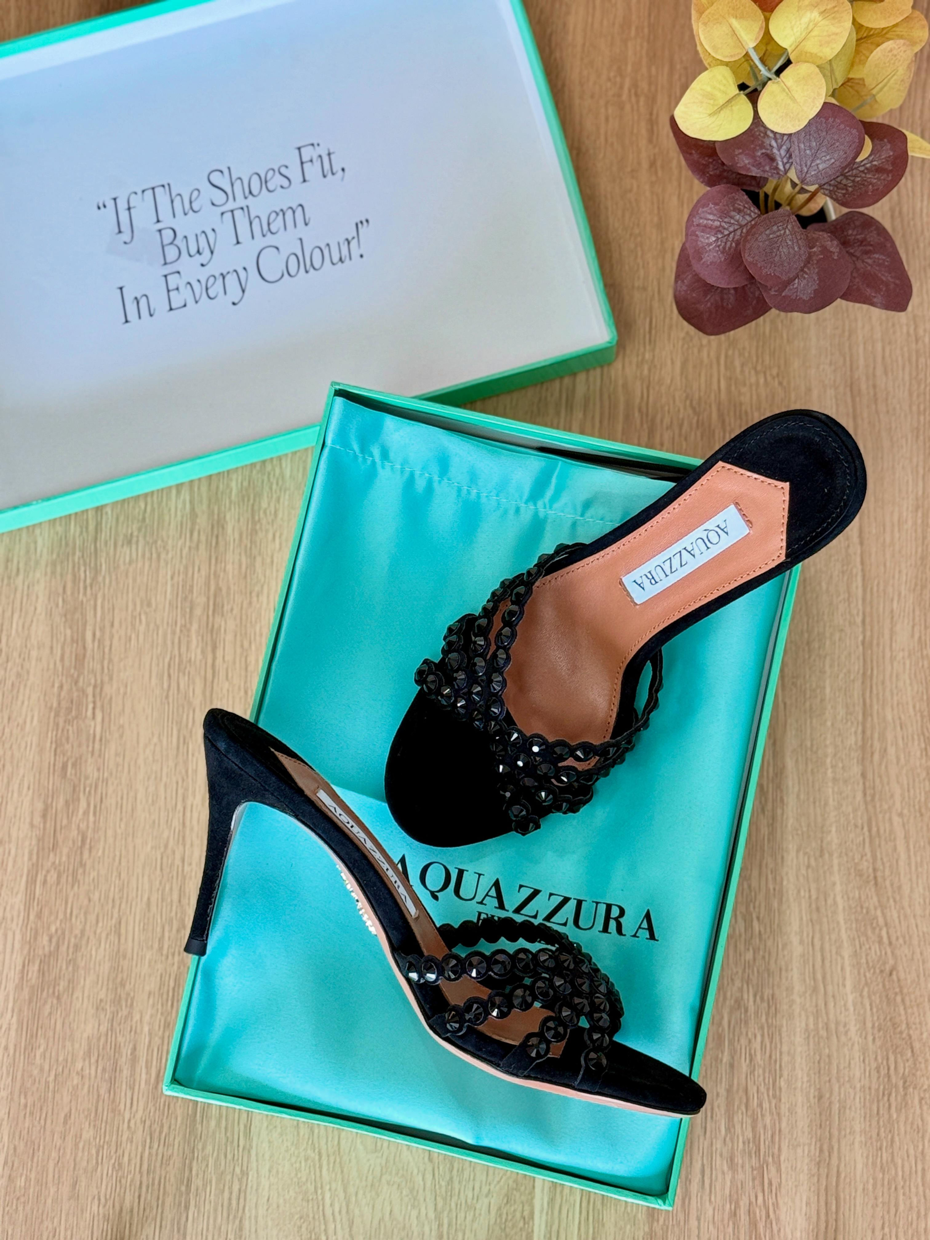 Aquazzura Tequila 75mm Mule