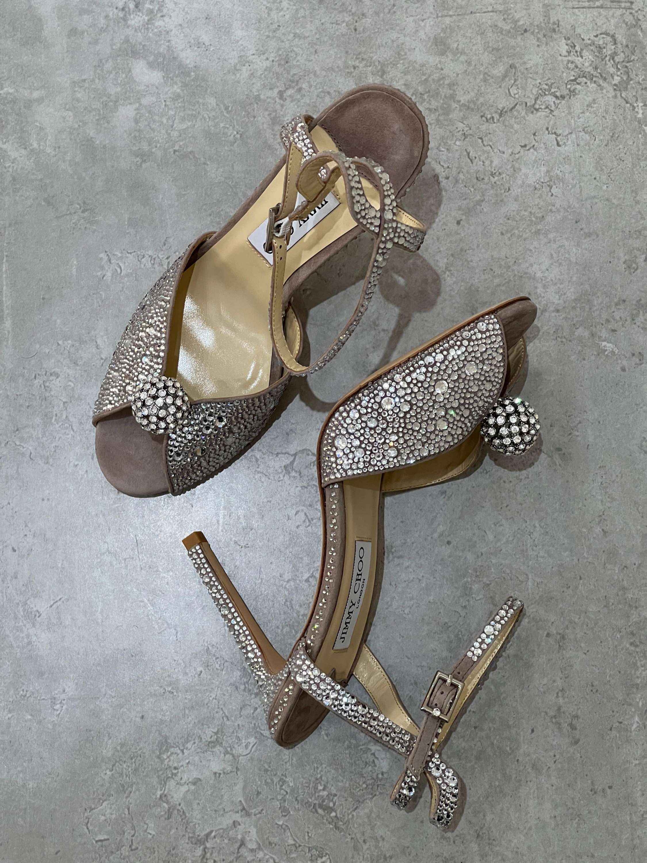 Jimmy Choo Sacora 100mm Sandal