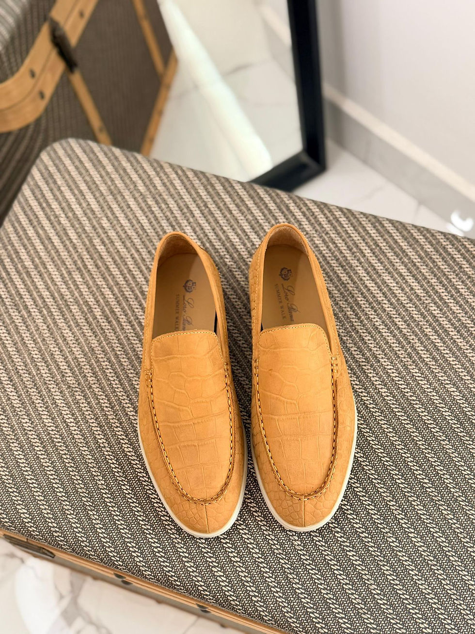 Thumbnail: Loro Piana Summer Walk Alligator Loafers