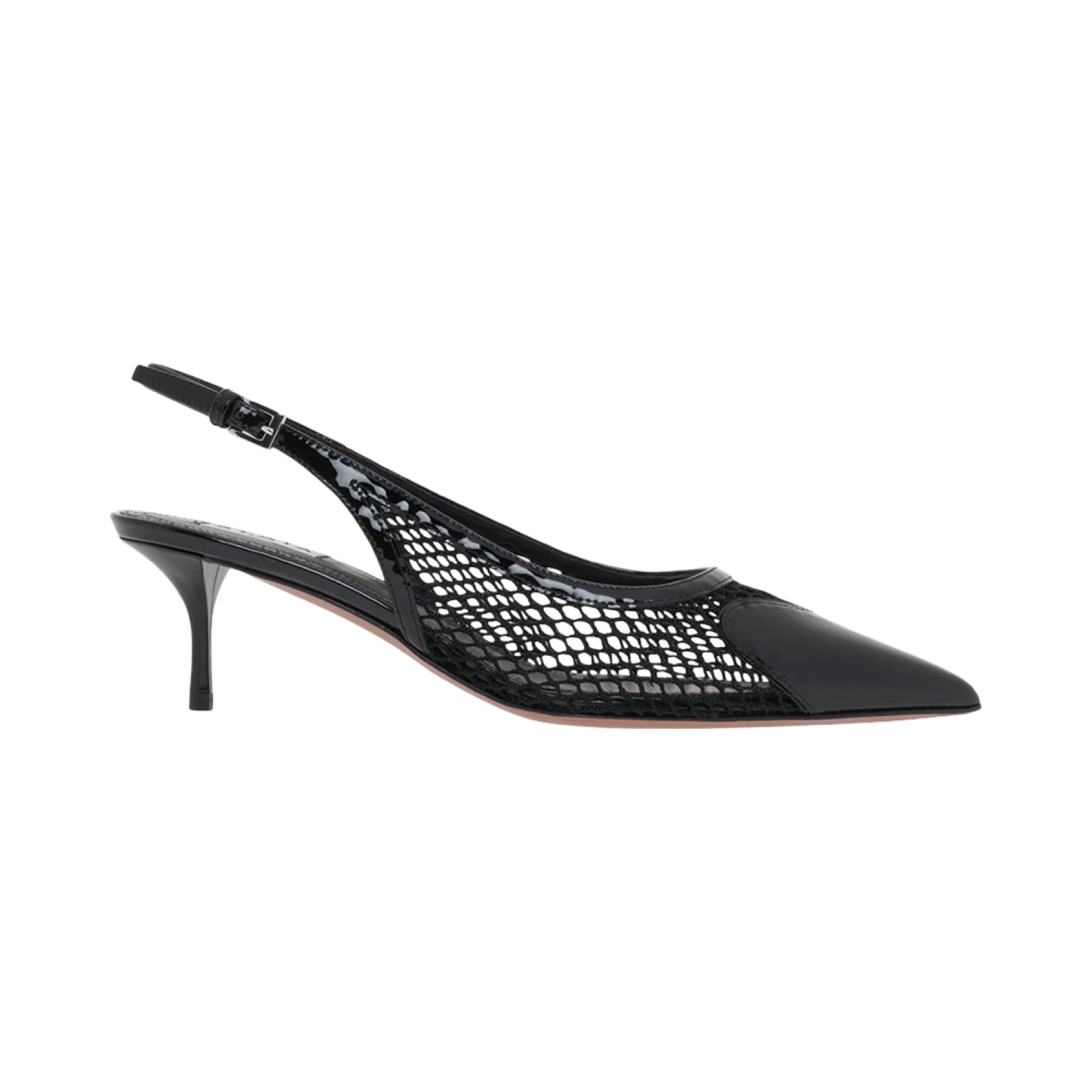 Alaia Paris Le Coeur Mesh Slingbacks