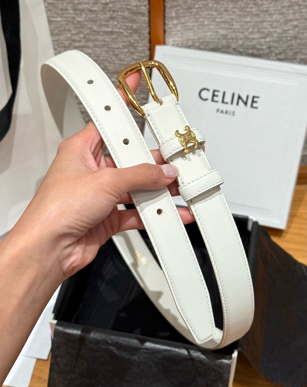 Thumbnail: Celine Vivienne Belt 25mm