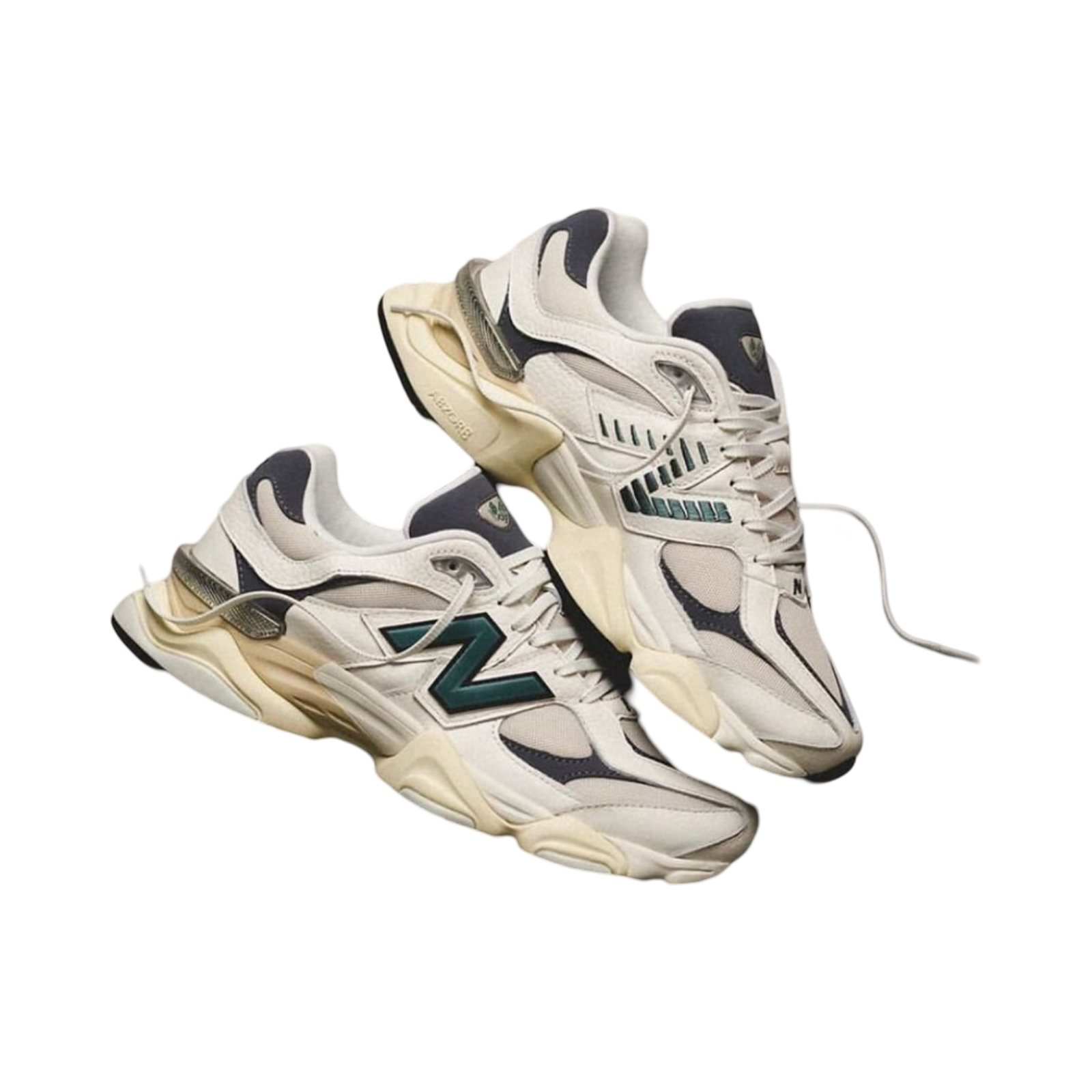 New Balance 9060 Sear Salt/New Spruce-Dark Artic Grey Sneakers