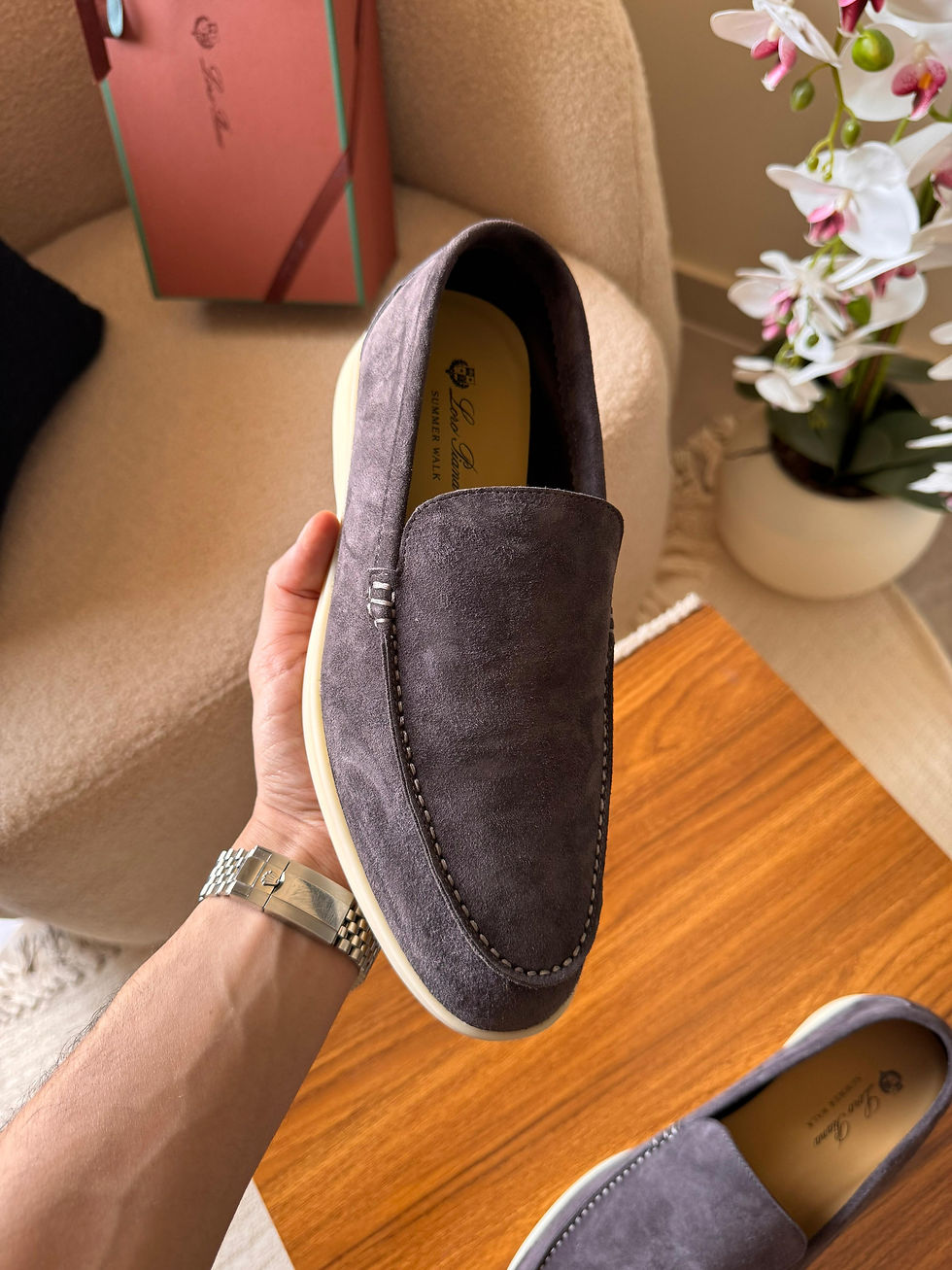 Thumbnail: Loro Piana Summer Walk Moccasins