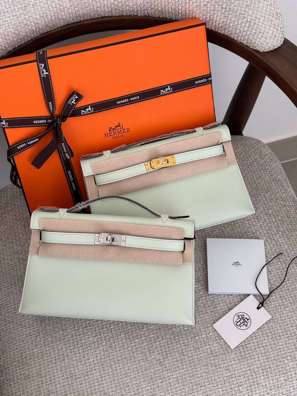 Thumbnail: Hermes Kelly Pochette Bag