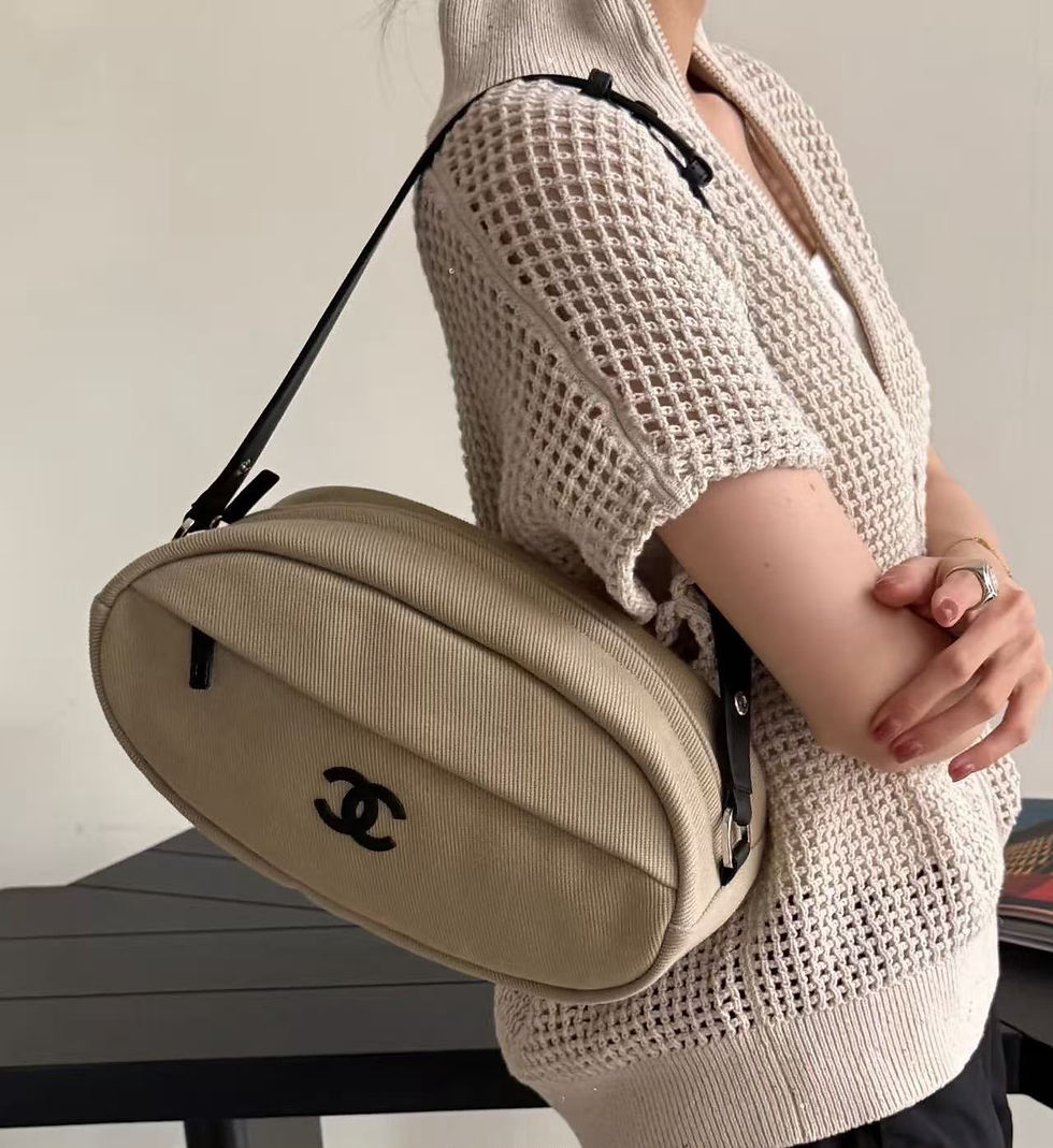 Thumbnail: Chanel Oval Pouch Bag