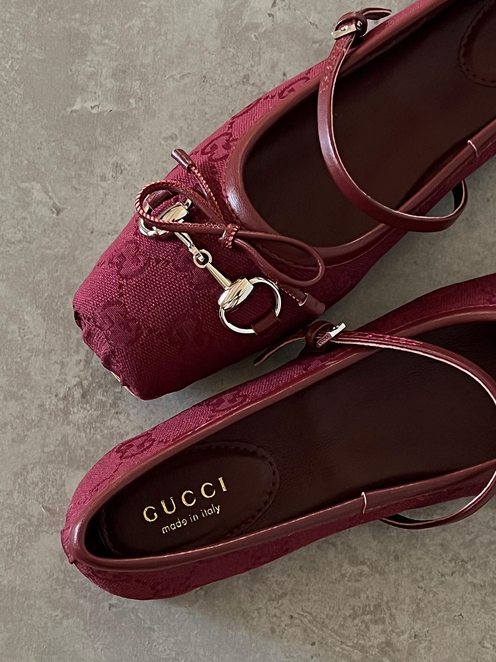Thumbnail: Gucci Horsebit leather Ballet Flats