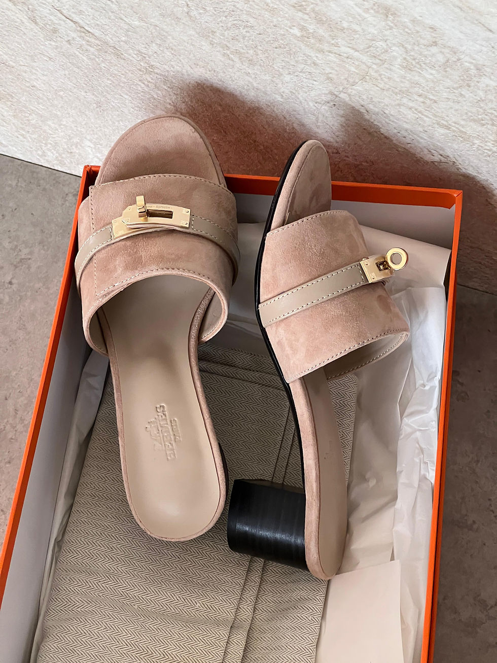 Thumbnail: Hermes Gigi 50 Sandal