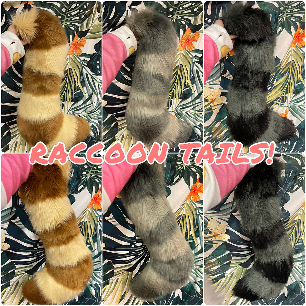 Thumbnail: Raccoon Tail- MADE TO ORDER