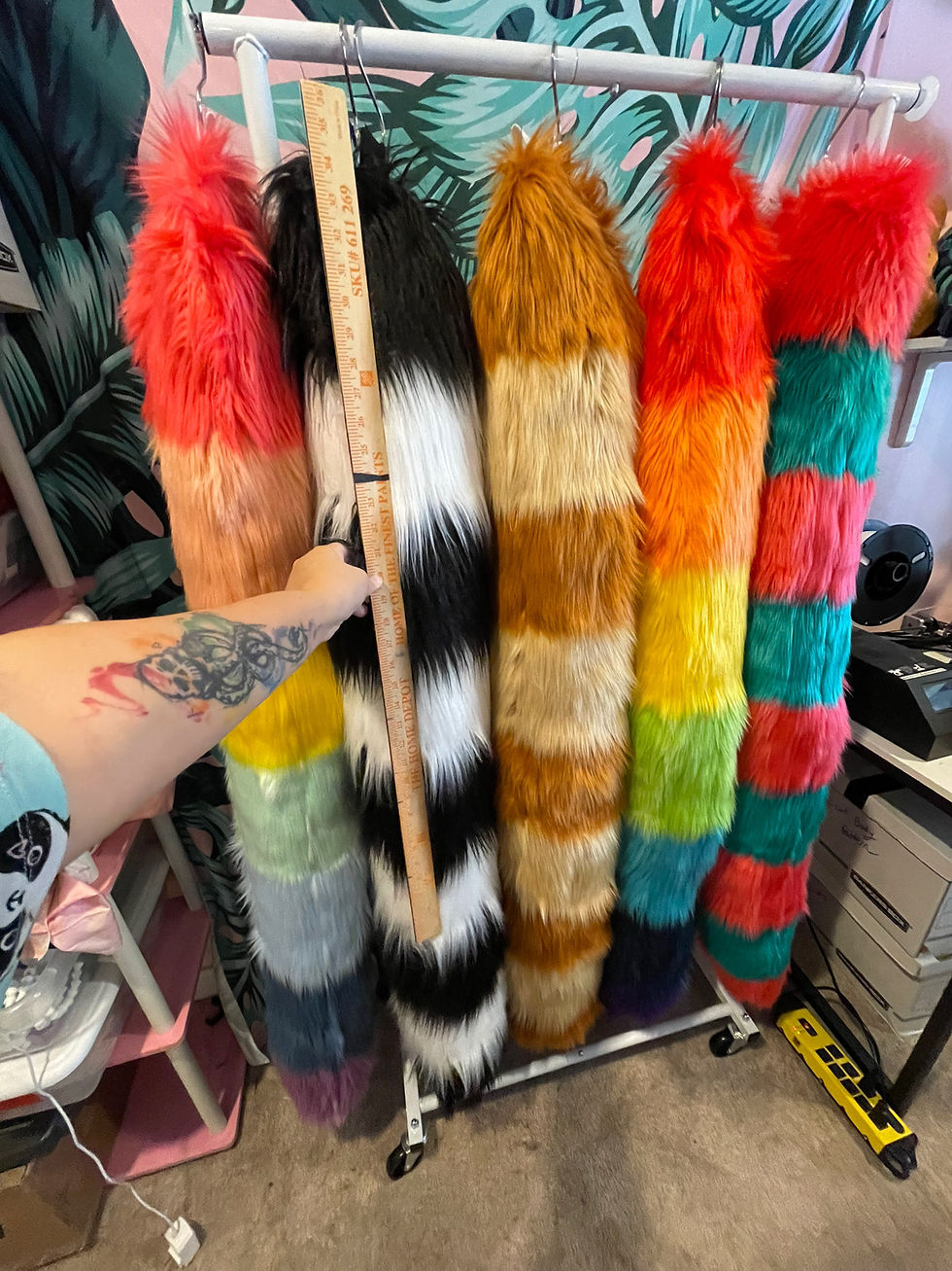 Thumbnail: Red Panda Tail- MADE TO ORDER