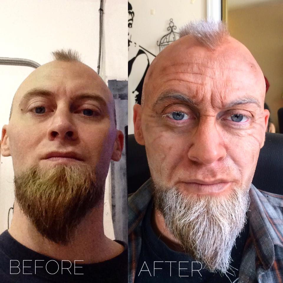 Old Age Stipple (no prosthetics)