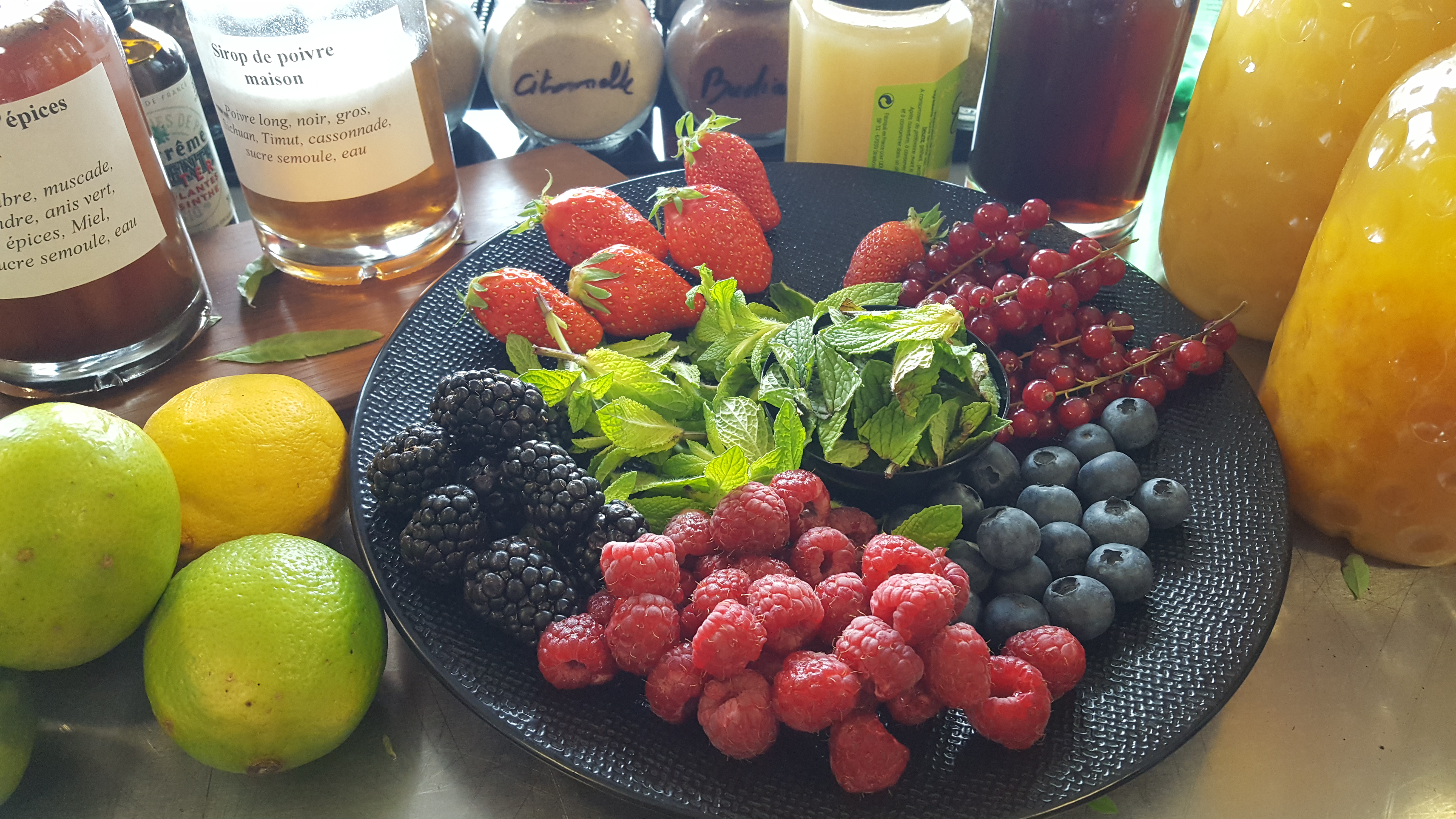 Fruits rouges & Sirop maison