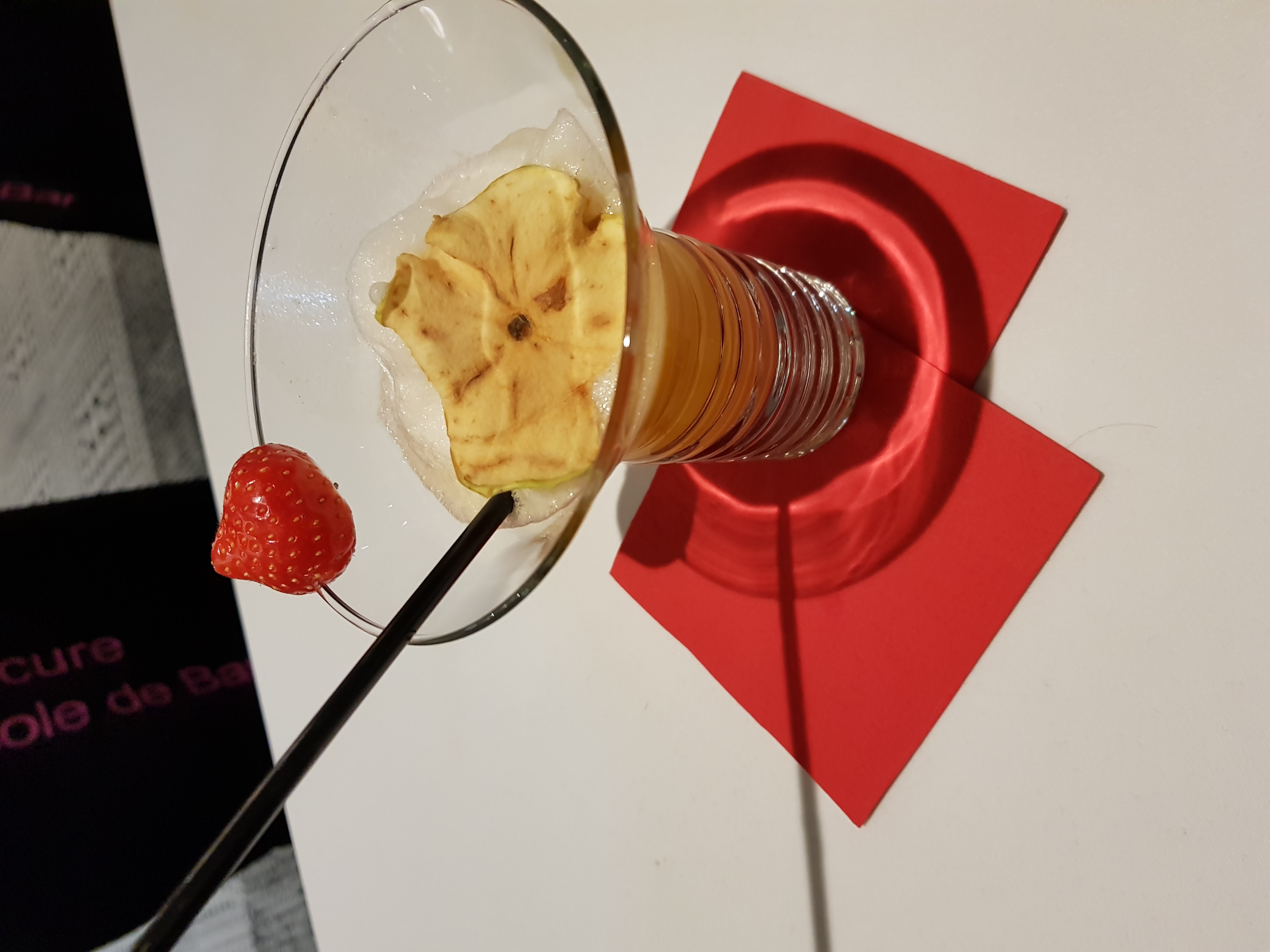 Cocktail equipe rouge