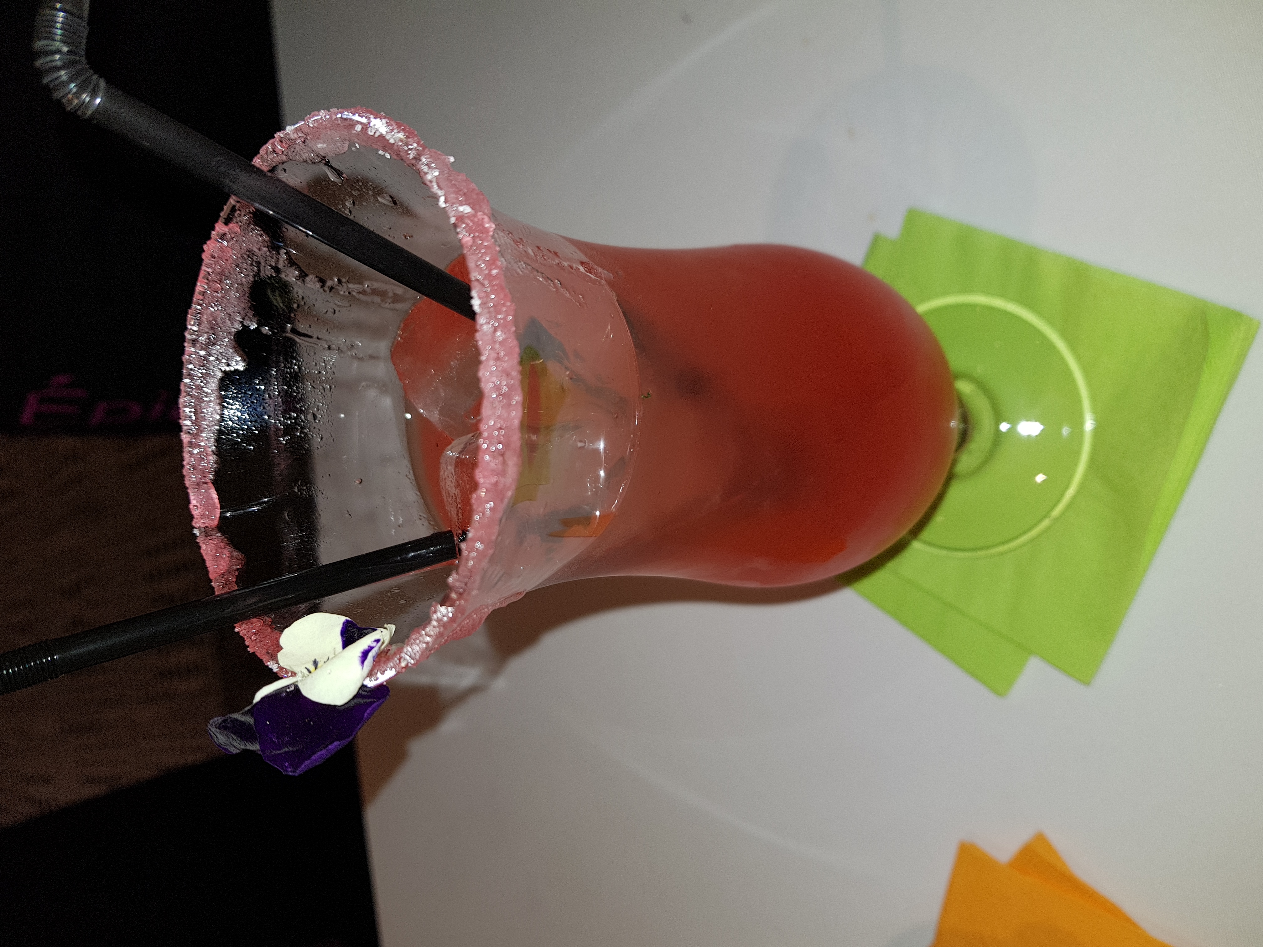 Cocktail équipe verte