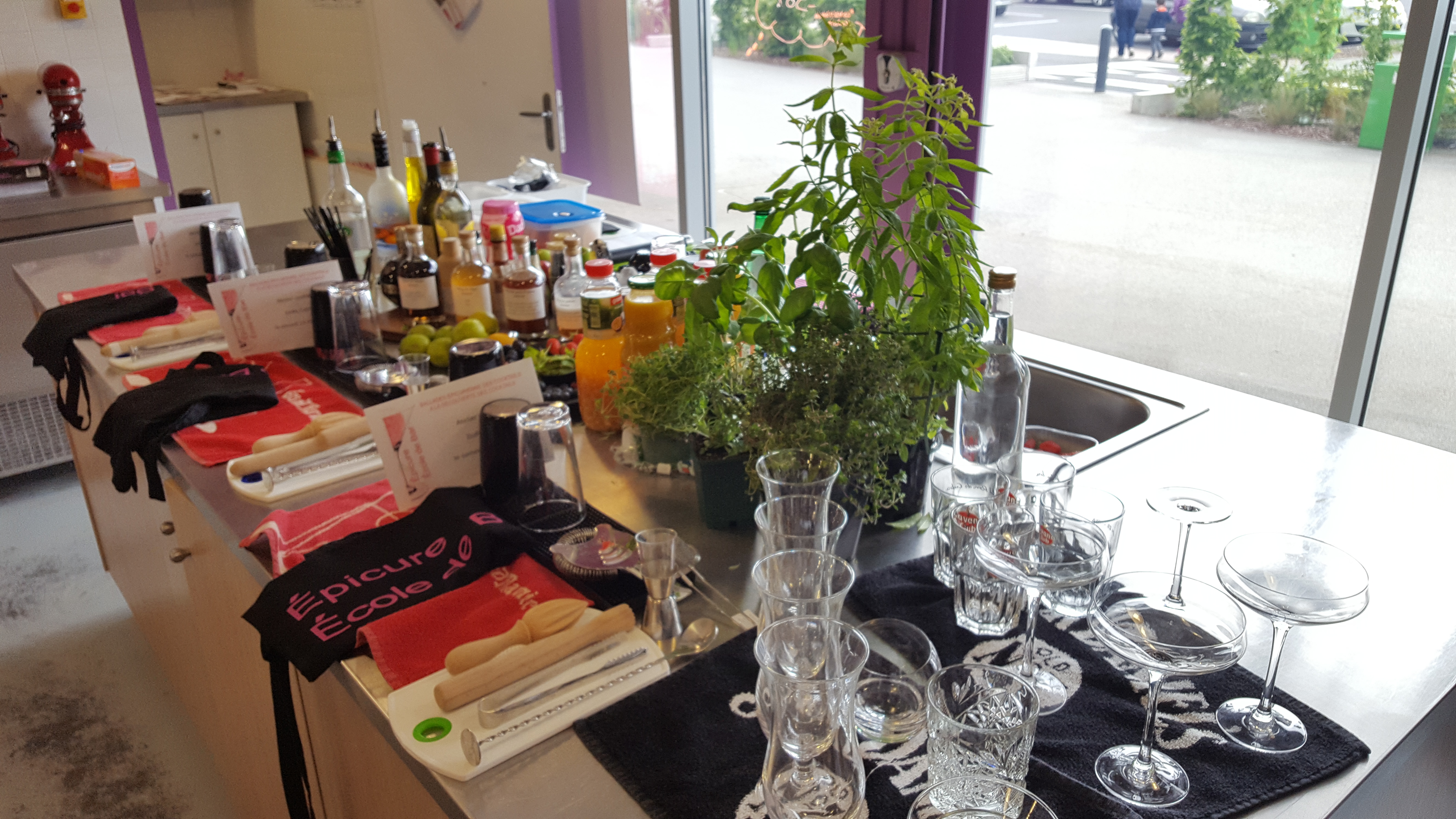 Jardin d'herbes aromatiques