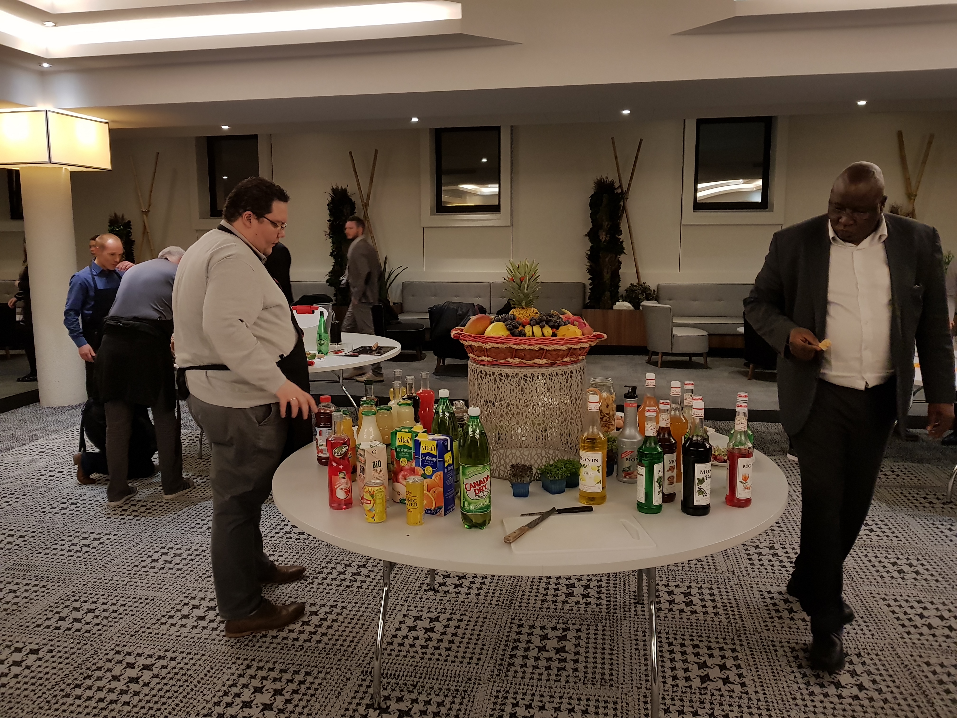 Buffet de denrées