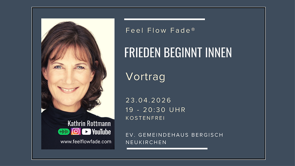 Frieden beginnt innen