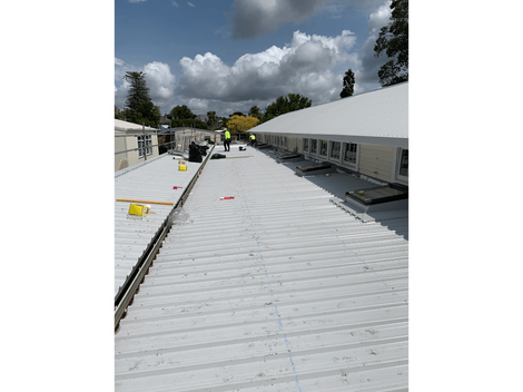 Roofing Installation at Northcote Primary School by Puddlefish Platt