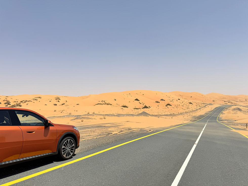 The drive from Abu Dhabi takes roughly 2.5 hours, and from Dubai, around 3.5–4 hours. Most of the journey is scenic and well-paved, with clear signage as you near the resort.
