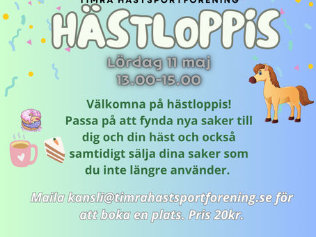 Hästloppis