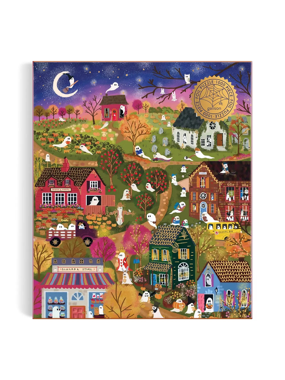 Thumbnail: 1000 Piece Puzzle | Joy Laforme Spooky Village