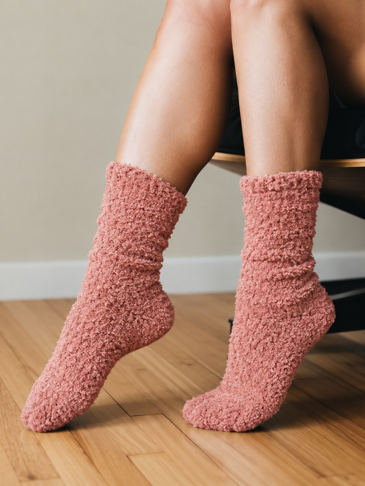 Cozy Cloud Socks | Rosette Pink