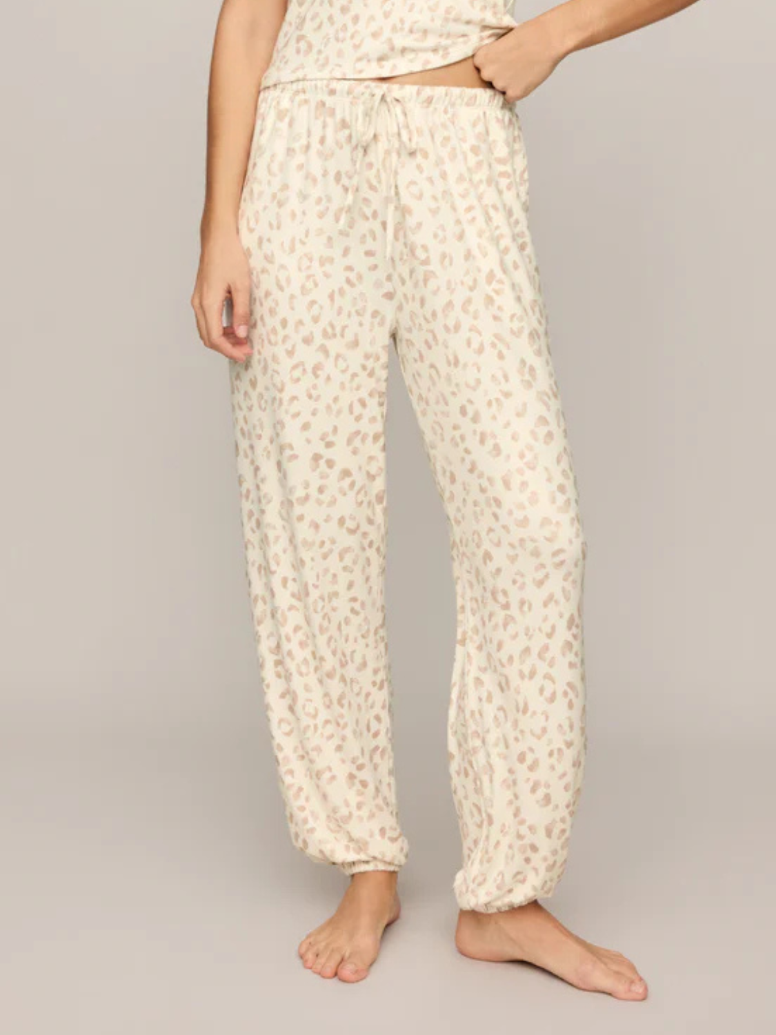 Soft Leo Jogger | Sandstone