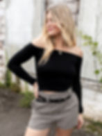black top front view