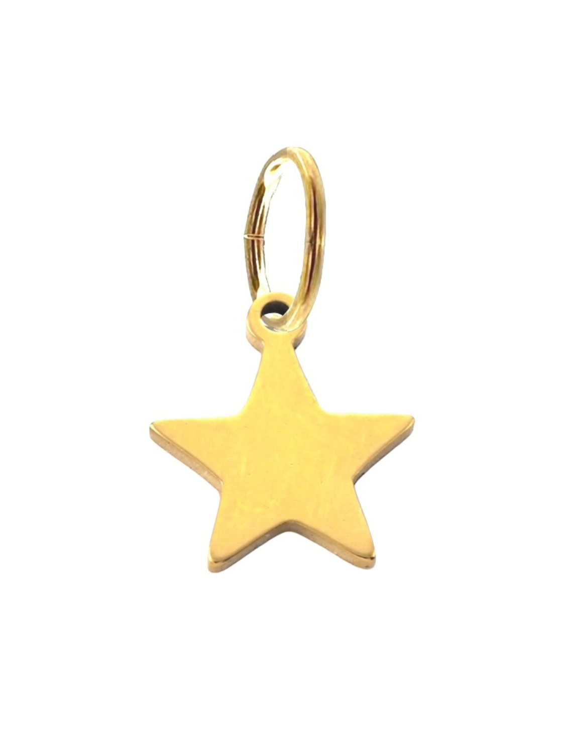 Solid Star Charm