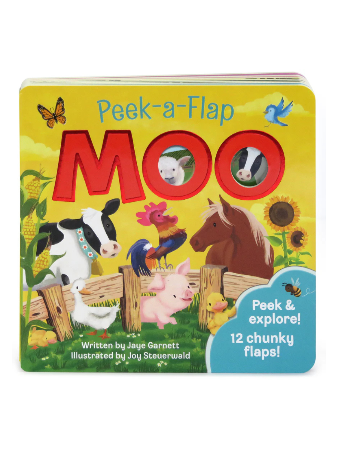 Peek-A-Flap Moo Book