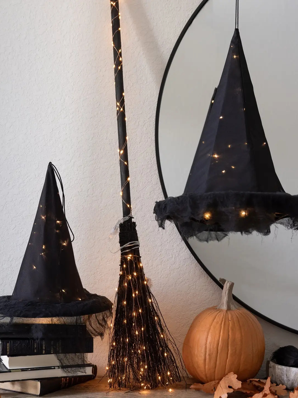 Thumbnail: Light Up Witch Hat Set