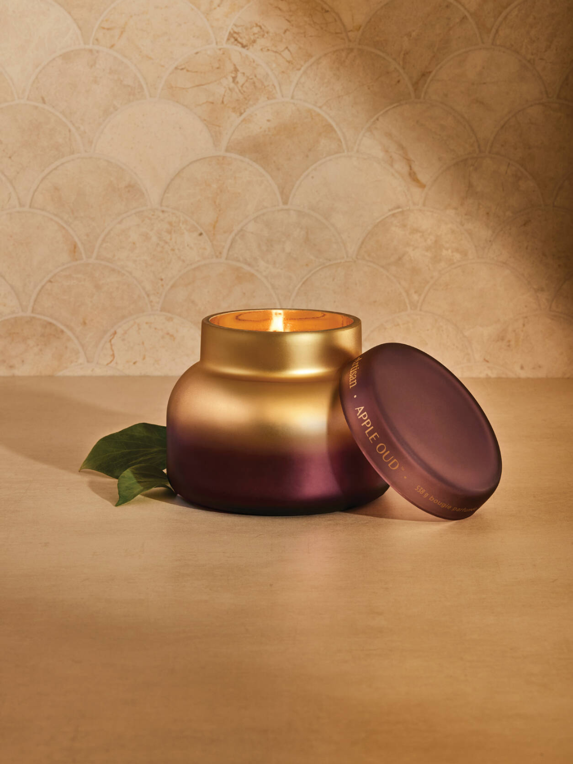 Artisan Tuscan Radiance Petite Candle | Apple Oud