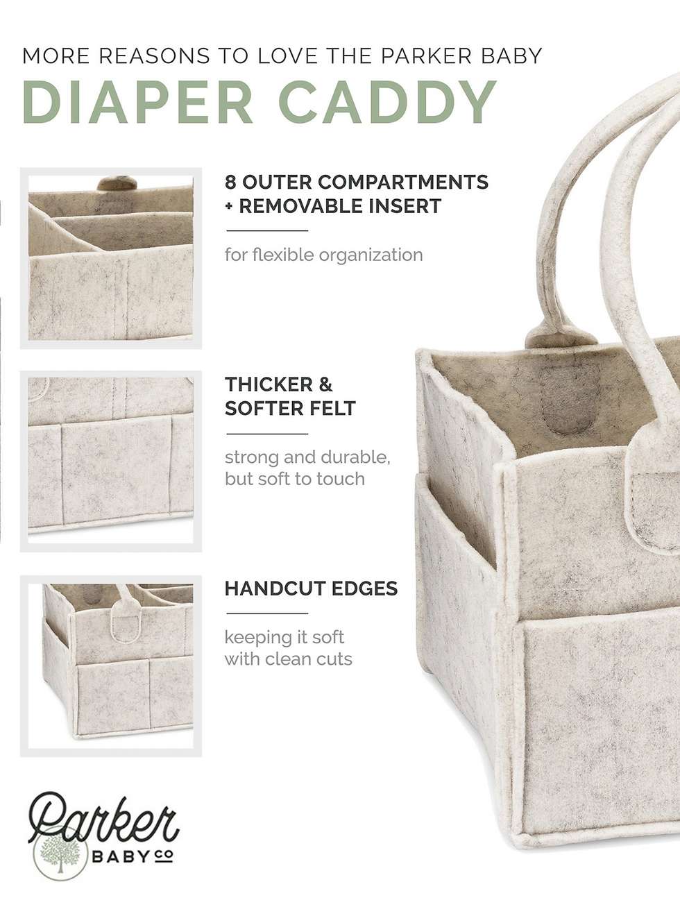 Thumbnail: Diaper Caddy | White