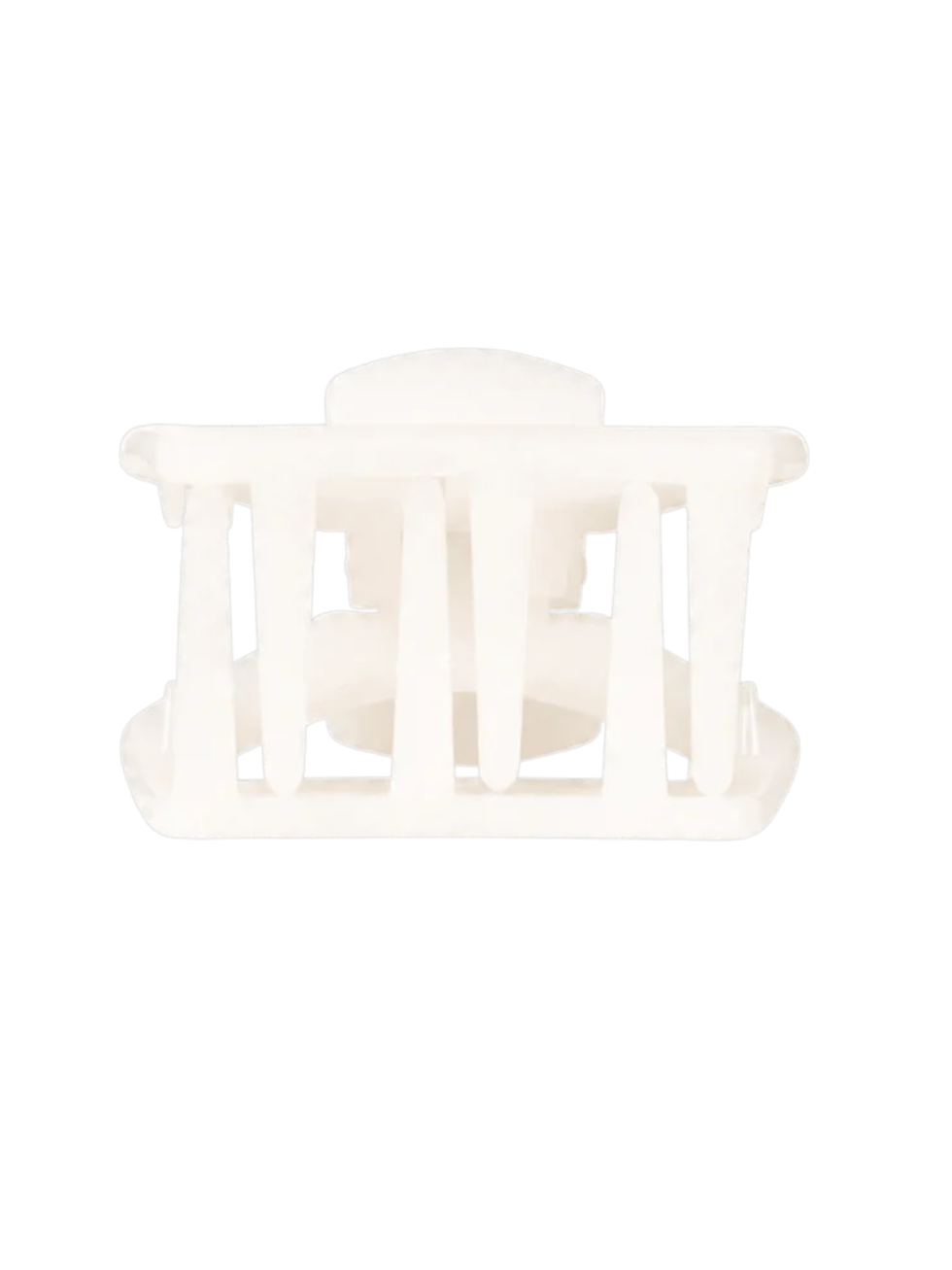 Thumbnail: Open Petite Hair Clip | Coconut White