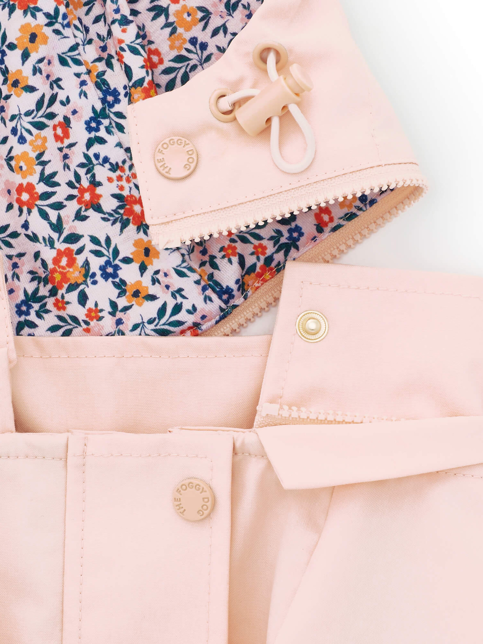 Thumbnail: Dog Raincoat | Petal Pink