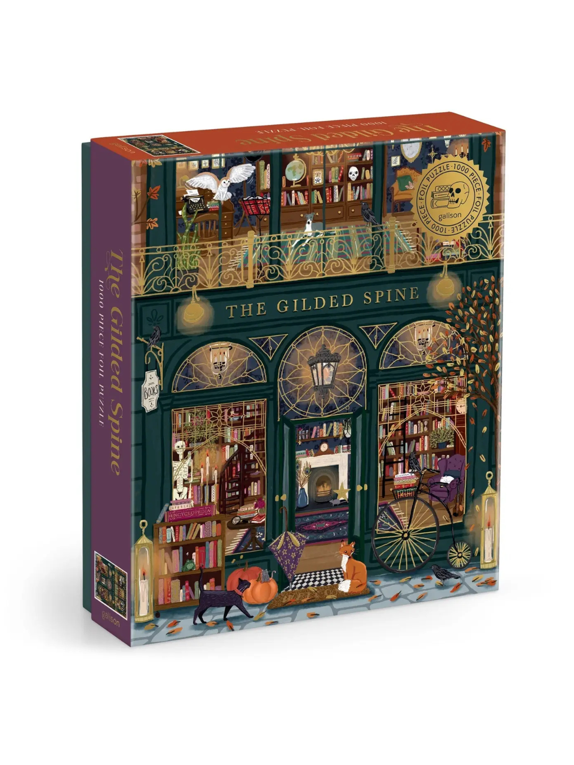 1000 Piece Puzzle | The Gilded Spine