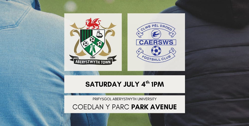 PREVIEW: CAERSWS FC (H)