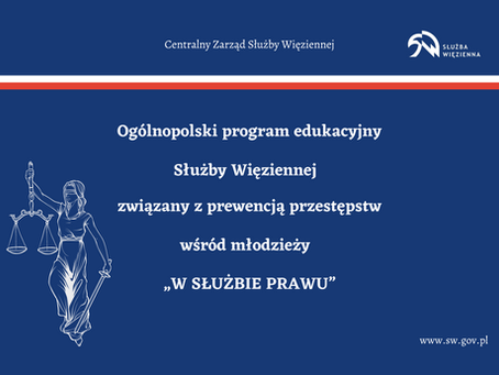 Ogólnopolski program edukacyjny Służby Więziennej