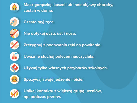 Zasady bezpieczeństwa dla ucznia i rodzica