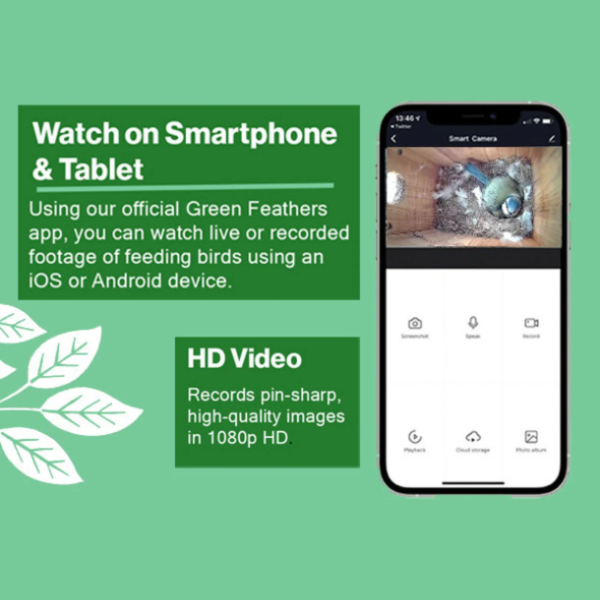 Thumbnail: Solar Powered WiFi Bird Box & Wildlife HD Camera