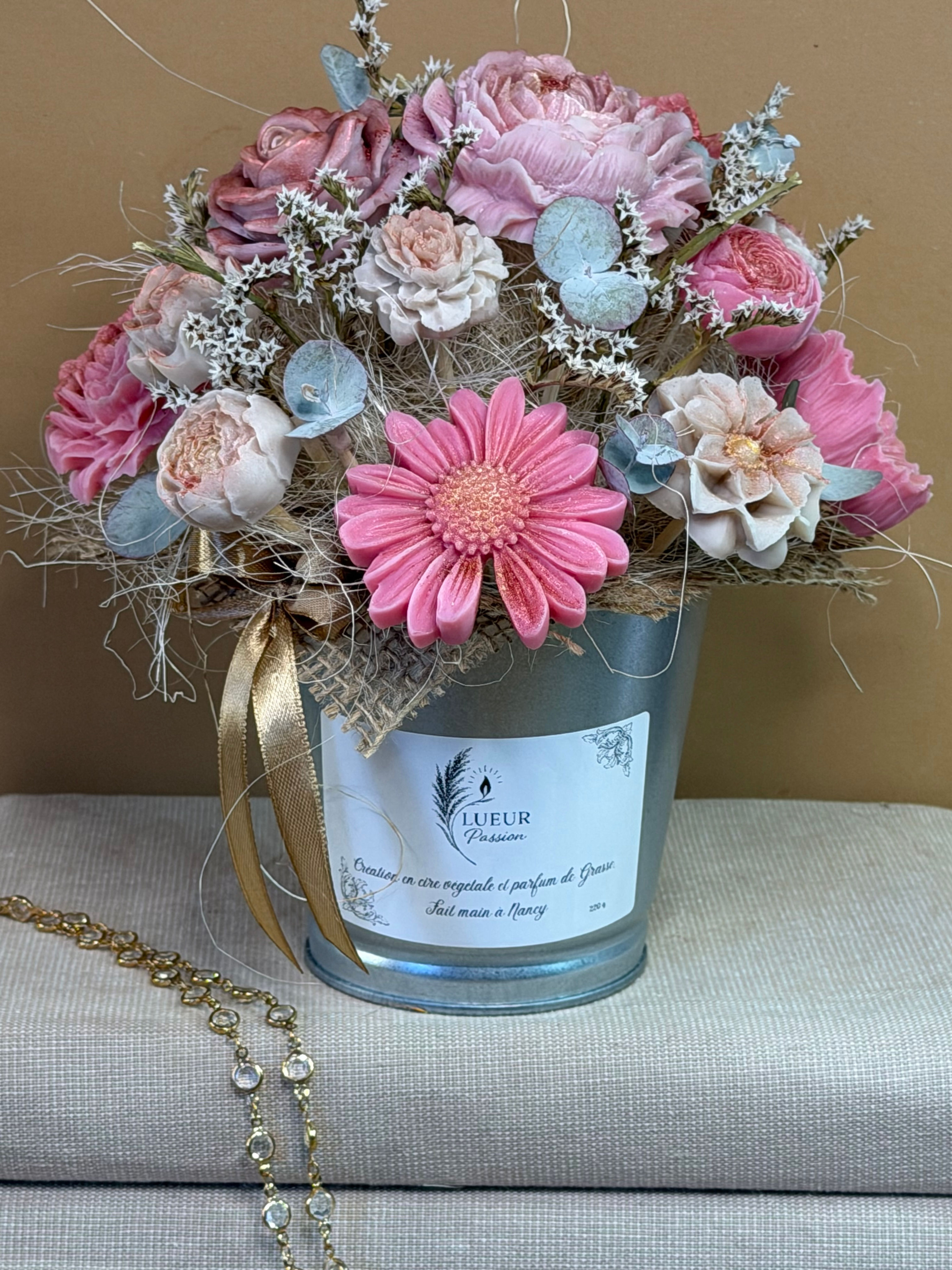 Bouquet de fleurs parfum tubéreuse