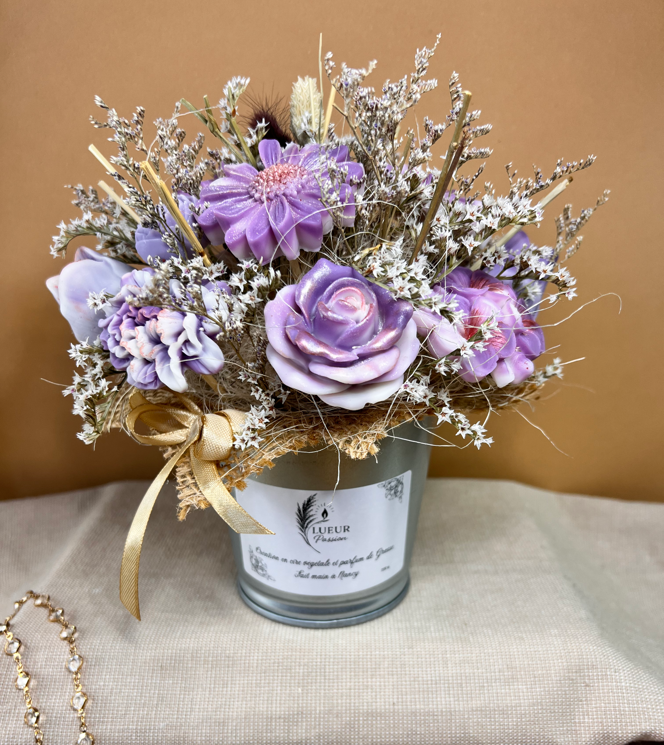 Bouquet de fleurs parfum Mûre myrtille