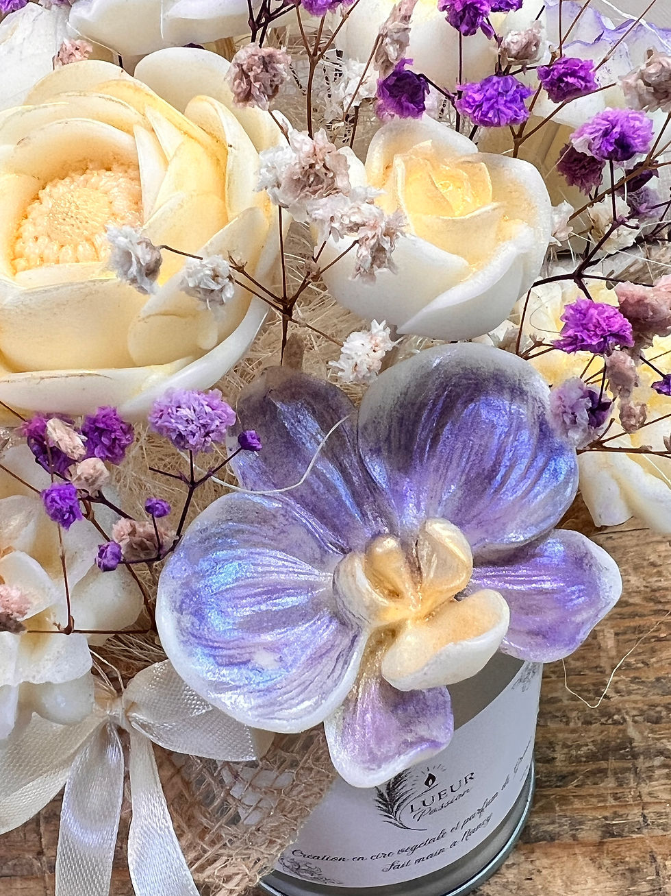 Miniature : Bouquet de fleurs  parfum  tubéreuse 