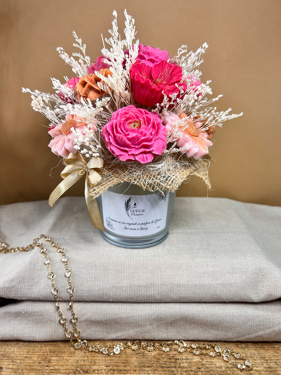 Miniature :  Bouquet de fleurs  parfum  Rhubarbe fraise