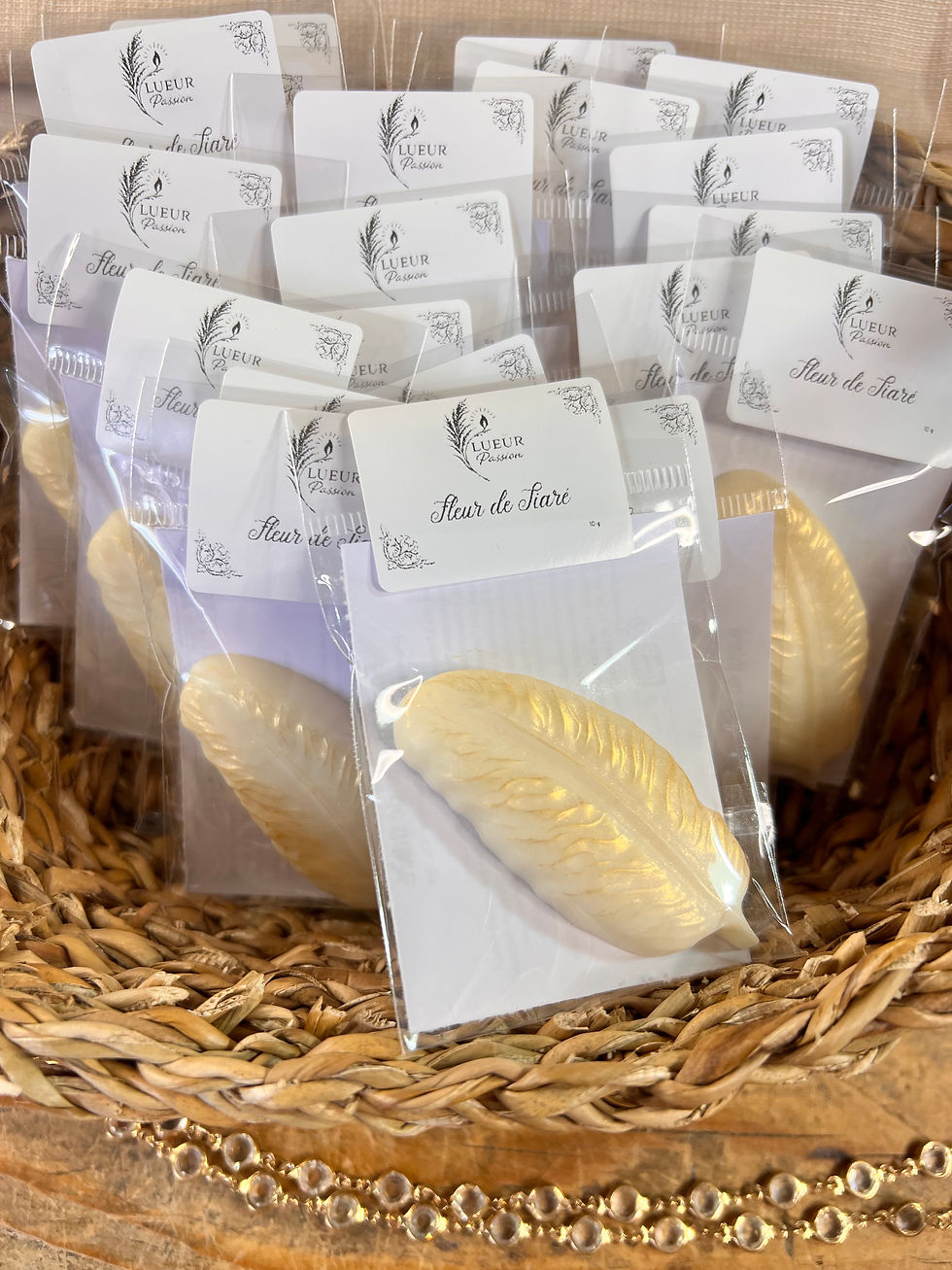 Miniature : fondant parfumé en cire végétale et parfum de Grasse