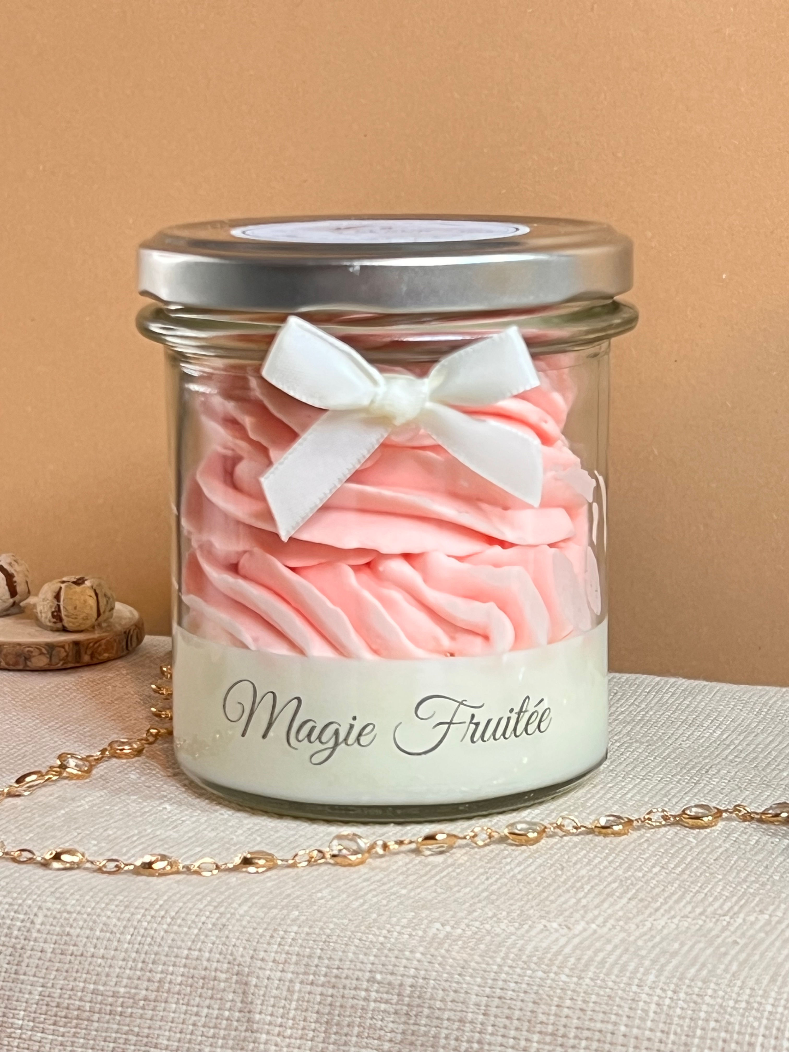 Bougie gourmande chantilly Magie fruitée
