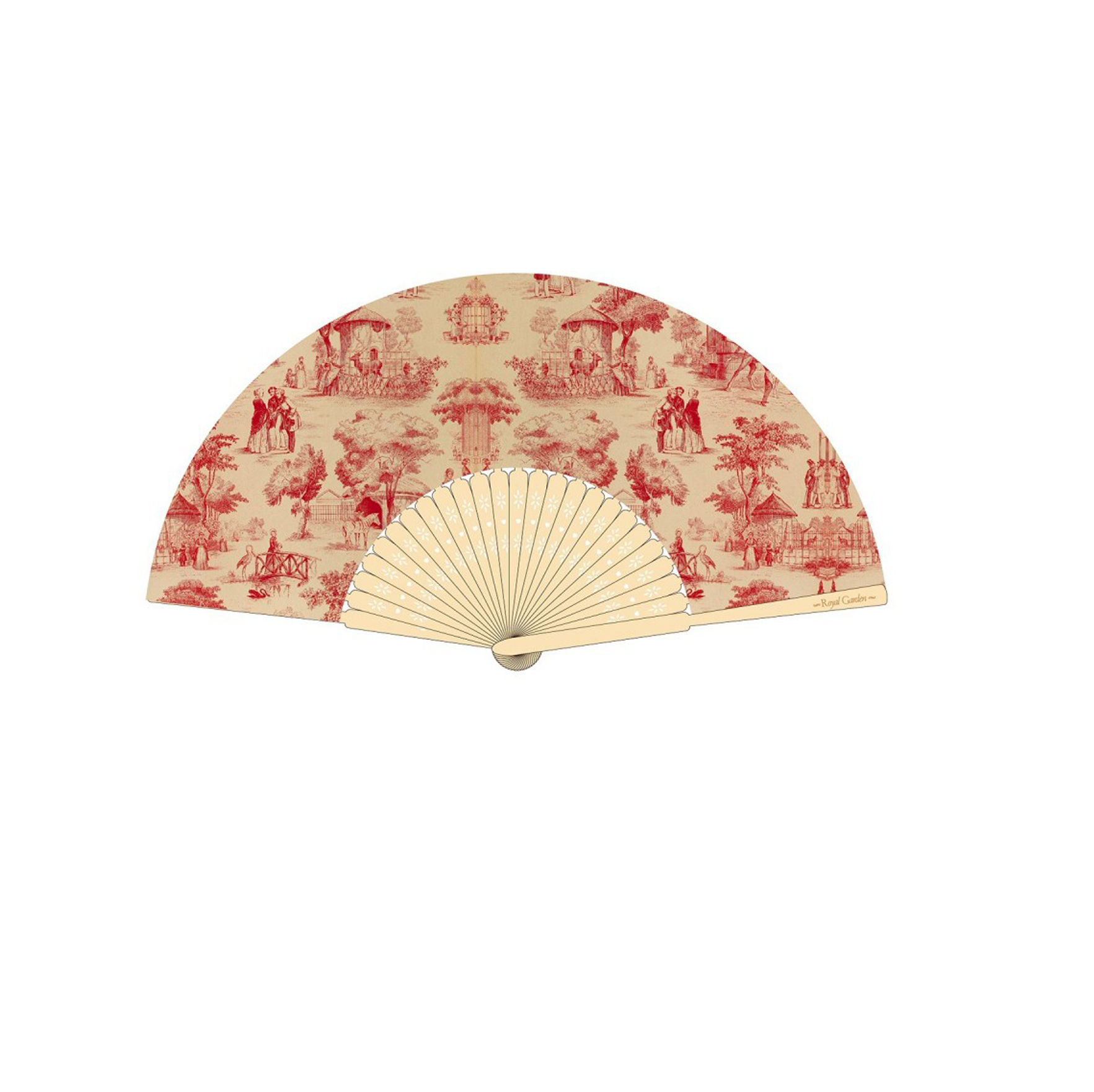 ÉVENTAIL TOILE DE JOUY