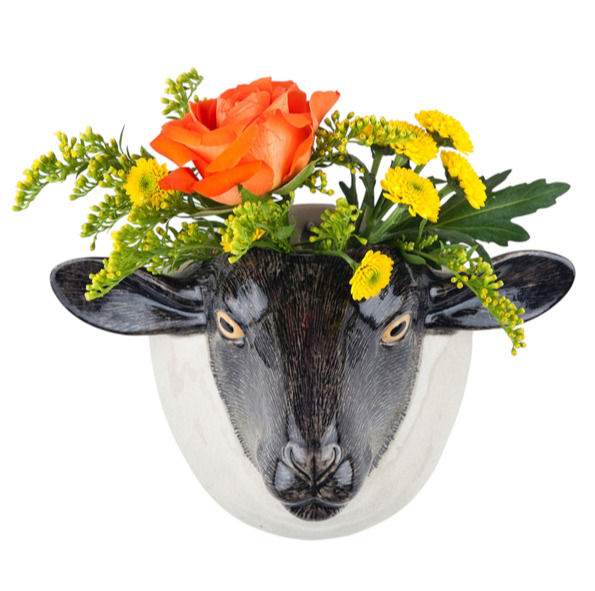 GRAND VASE MURAL SUFFOL SHEEP