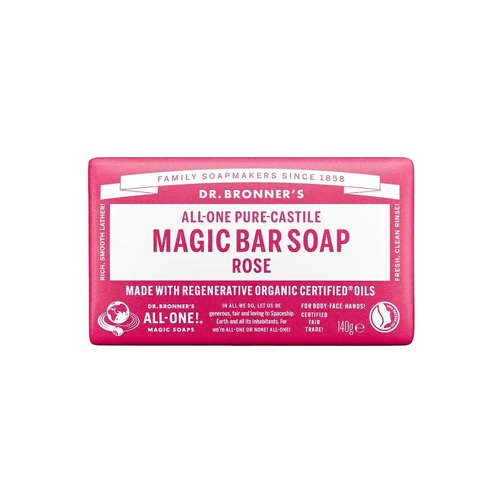 SAVON DR BRONNERS ROSE
